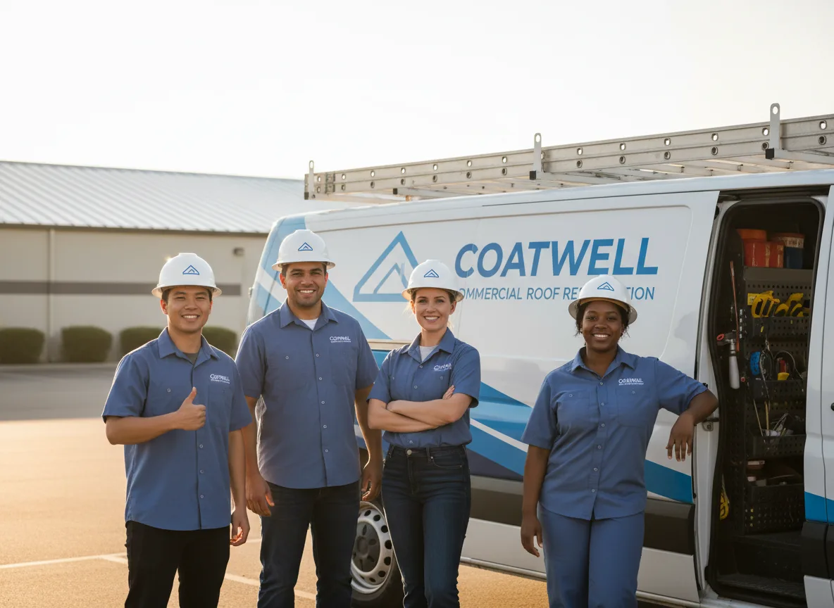Commercial roof coating company in Mound Valley, KS